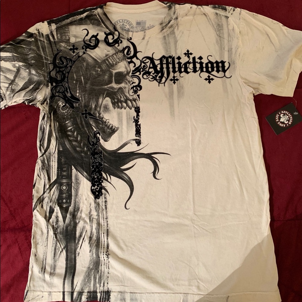 NWT XL Men’s AFFLICTION T-shirt